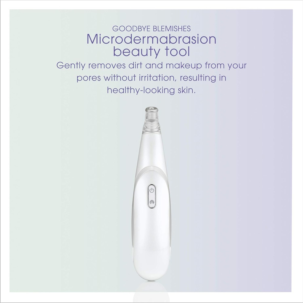 Conair True Glow 2-in-1 Microdermabrasion Beauty Tool and Pore Extractor + Cordless