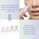 Conair True Glow 2-in-1 Microdermabrasion Beauty Tool and Pore Extractor + Cordless