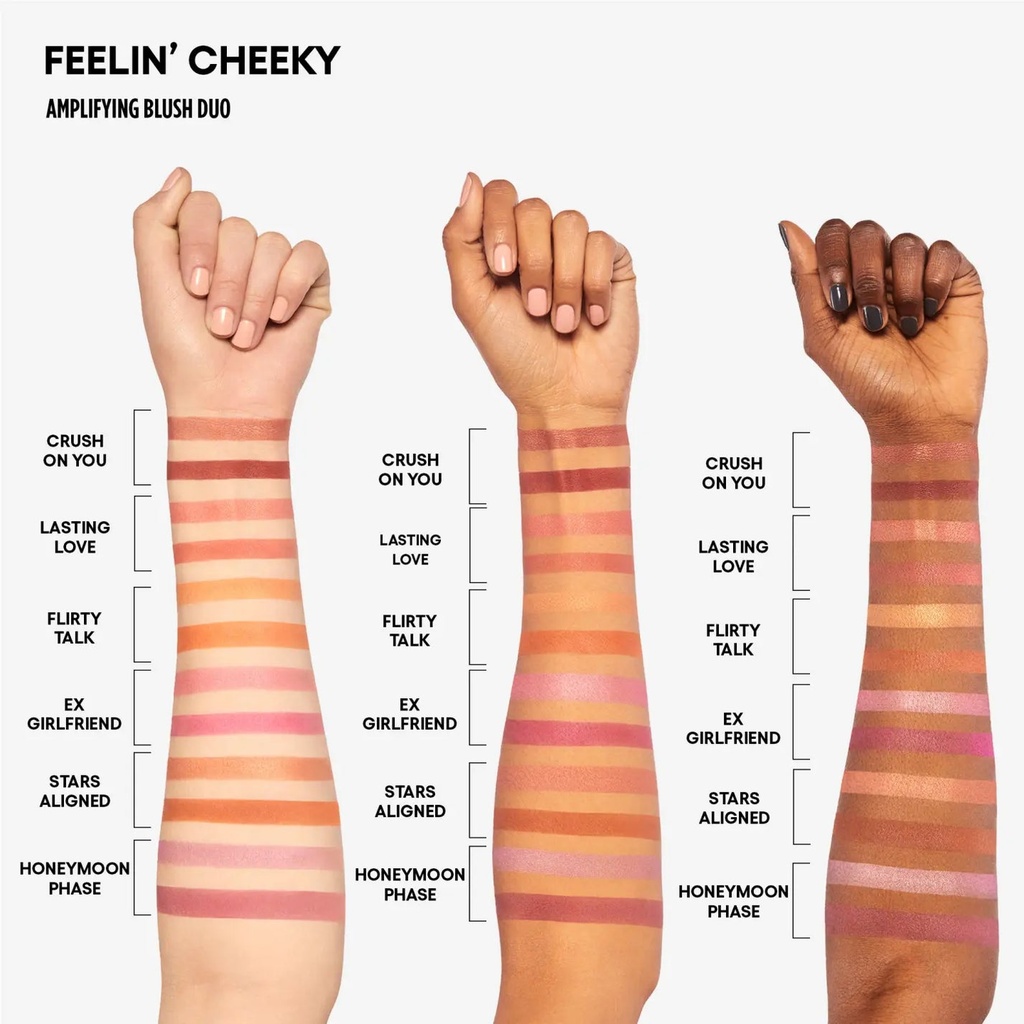 GXVE Feelin' Cheeky Clean Amplifying Talc-Free Blush Duo - Ex-Girlfriend