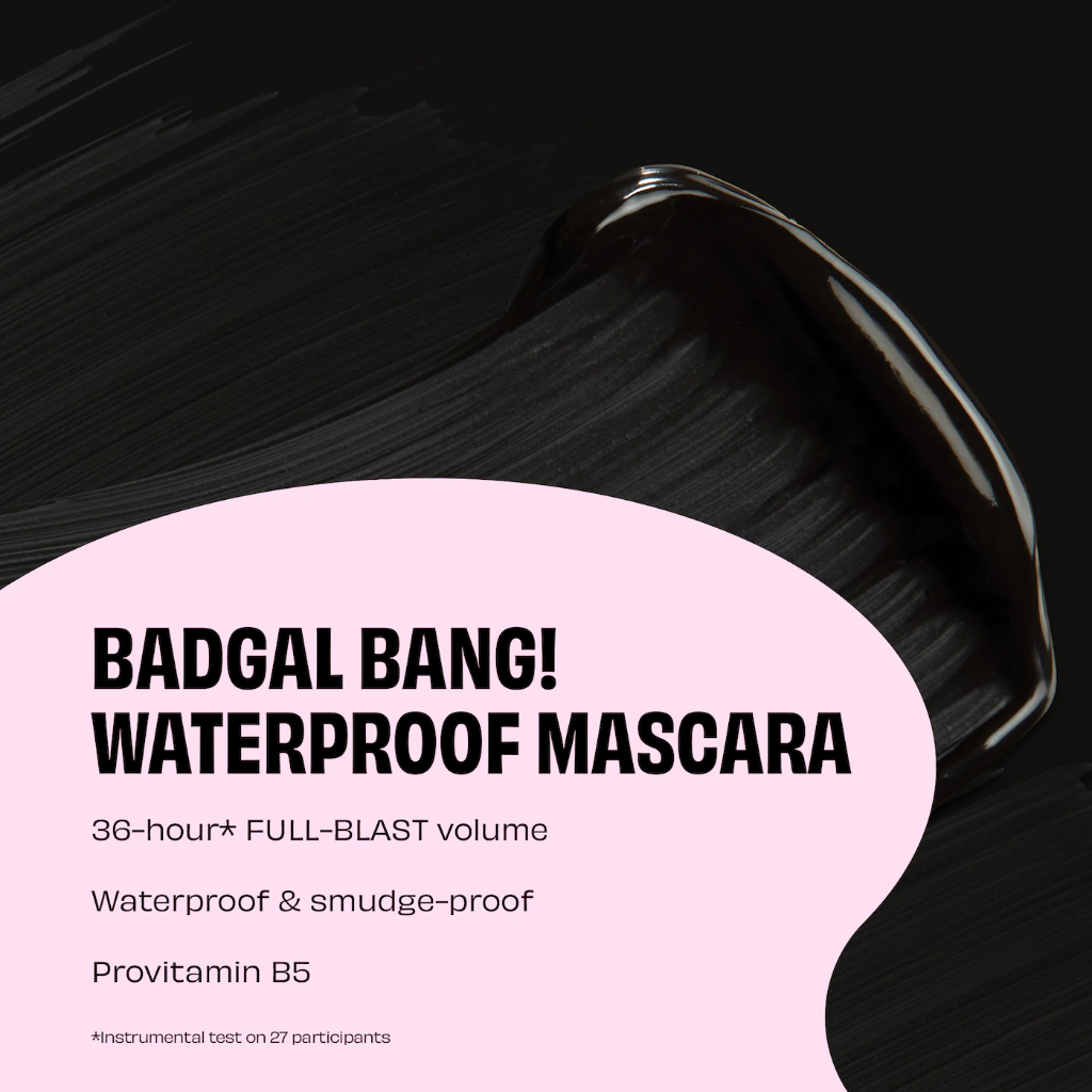 Benefit Cosmetics Badgal Bang Waterproof Mascara - Black
