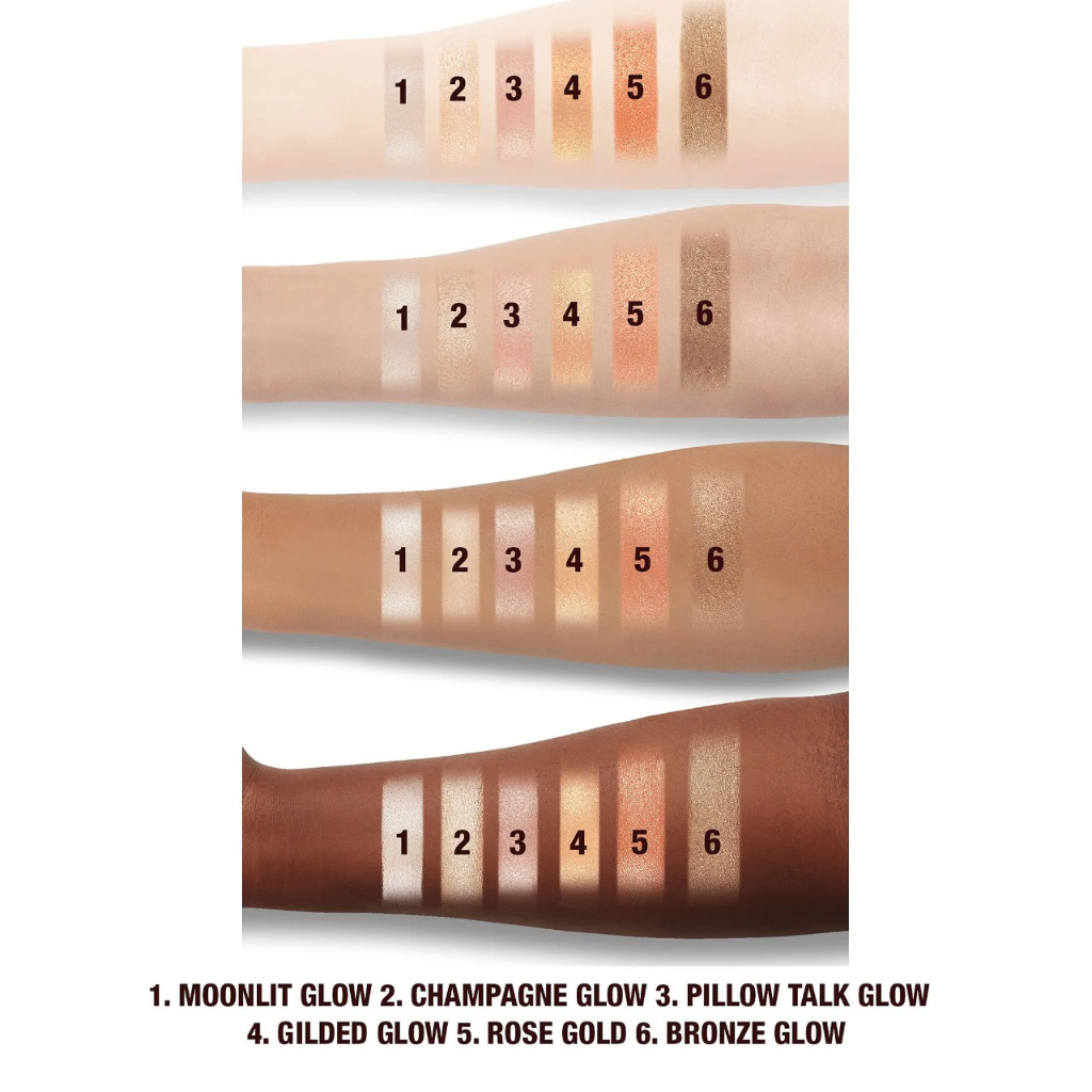Charlotte Tilbury Hollywood Glow Glide Face Architect Highlighter - Pillow Talk Glow