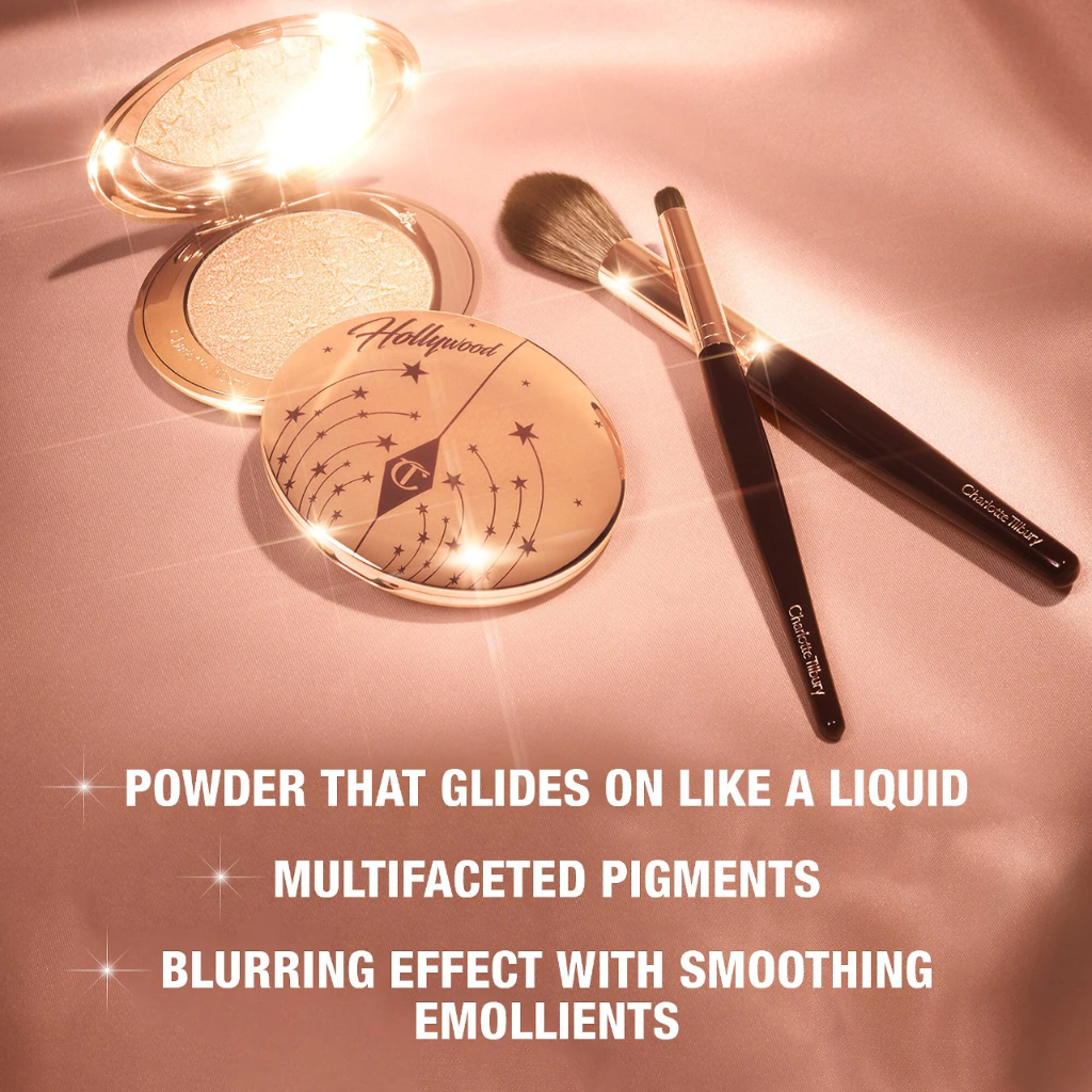 Charlotte Tilbury Hollywood Glow Glide Face Architect Highlighter - Pillow Talk Glow