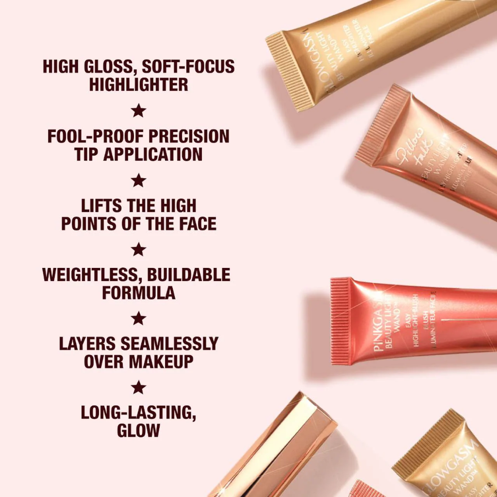 Charlotte Tilbury Beauty Highlighter Wand - Pillow Talk