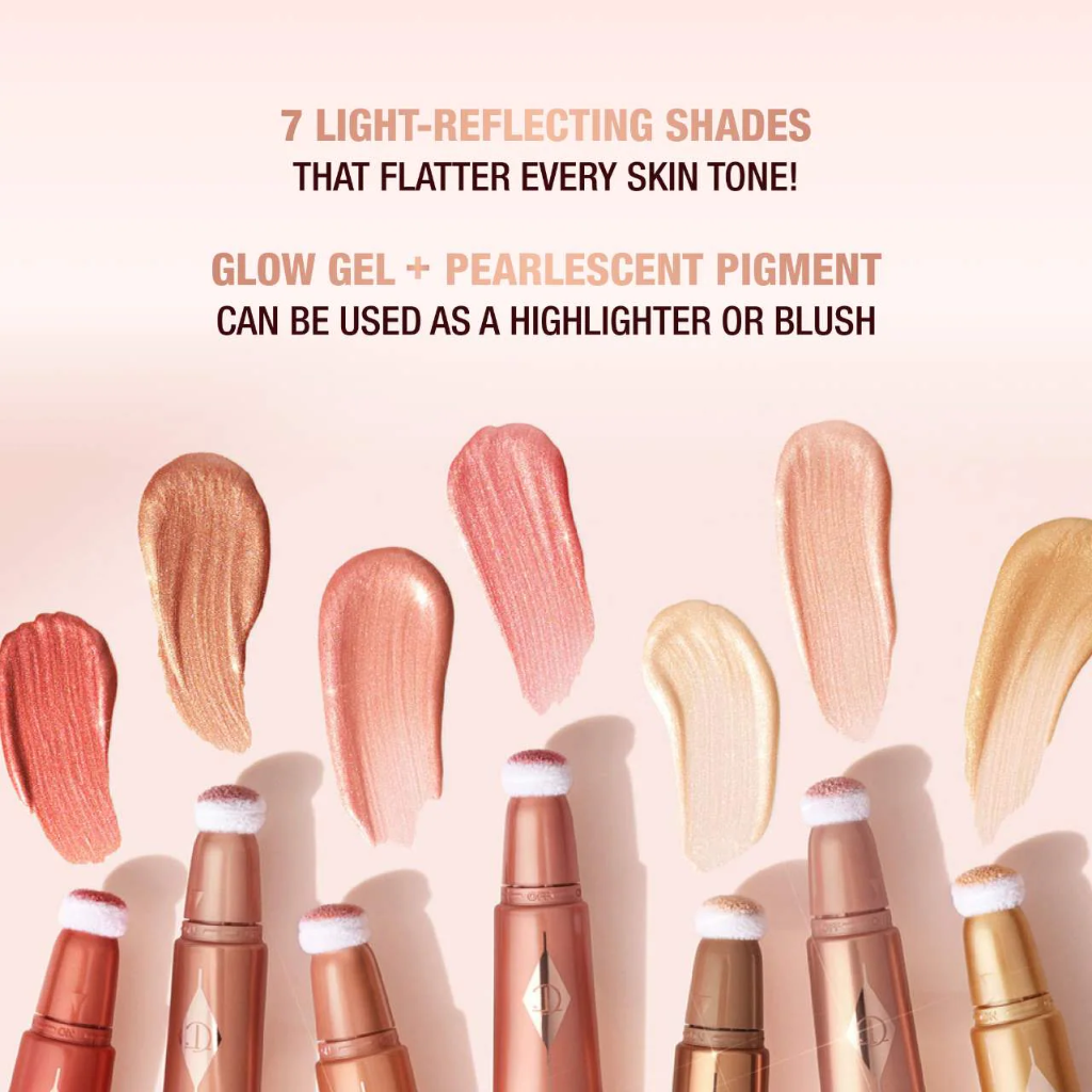 Charlotte Tilbury Beauty Highlighter Wand - Pillow Talk