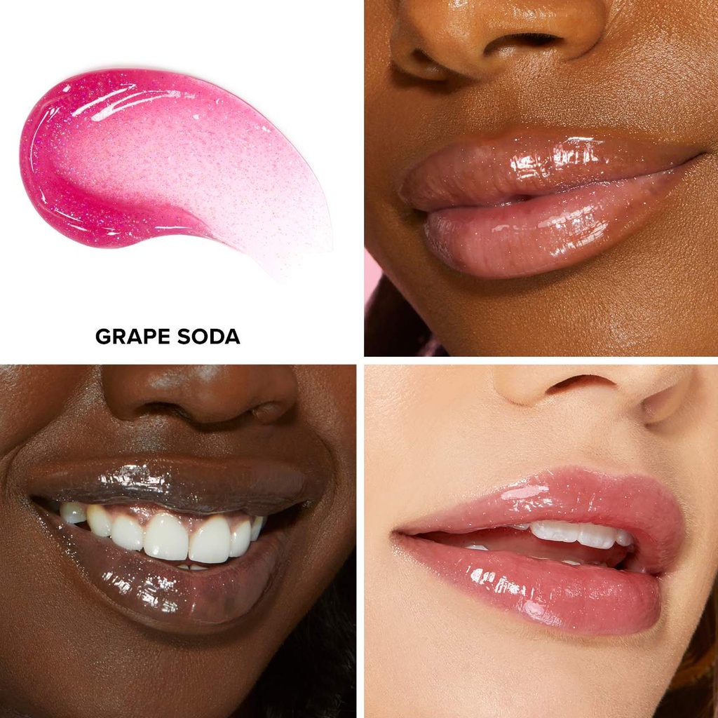 Too Faced Kissing Jelly Gloss - Grape Soda - 0.15 Fl Oz