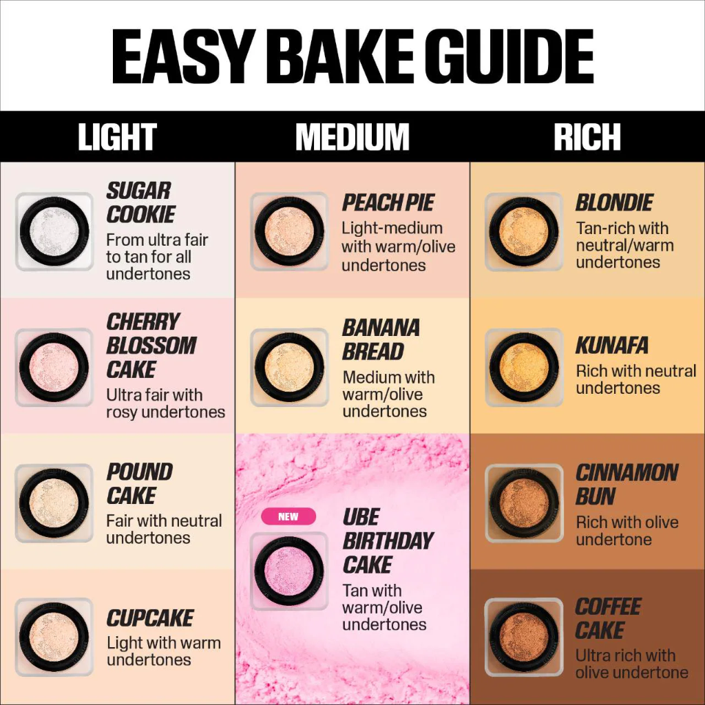 HUDA BEAUTY Easy Bake Loose Baking & Setting Powder Cherry Blossom
