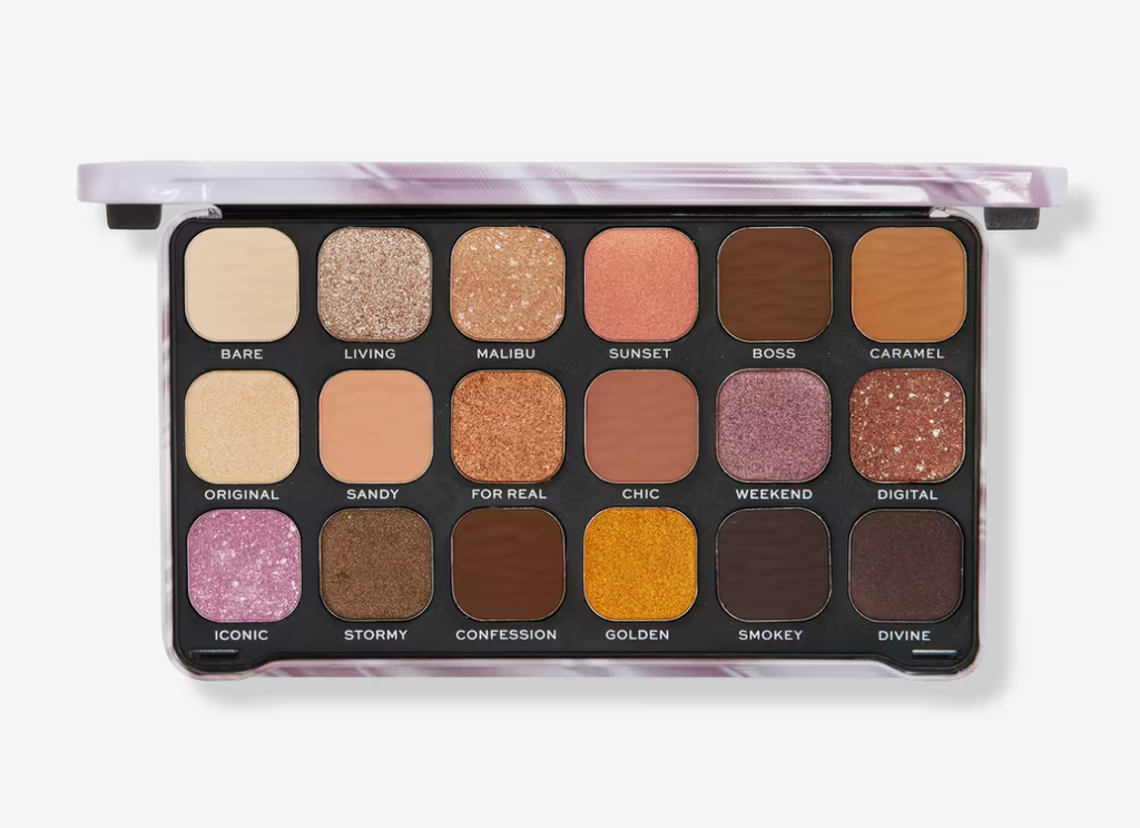 Makeup Revolution Forever Flawless Eyeshadow Palette Shade Nude Silk