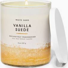 Bath & Body Works Single Wick Candle - Vanilla Suede