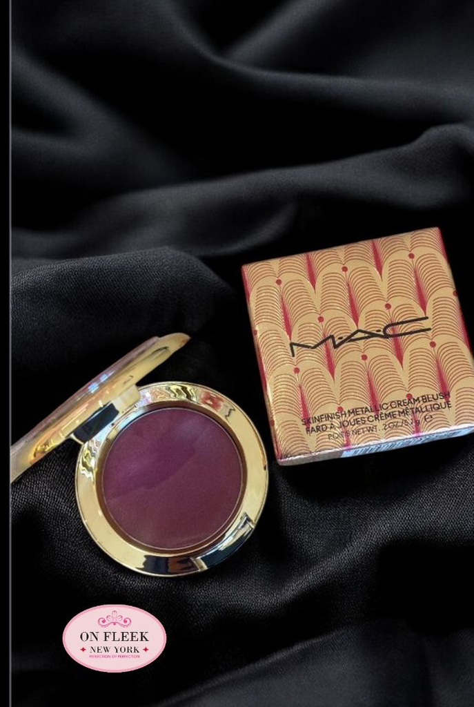 MAC Limited-Edition Skinfinish Metallic Cream Blush - Priceless Purple