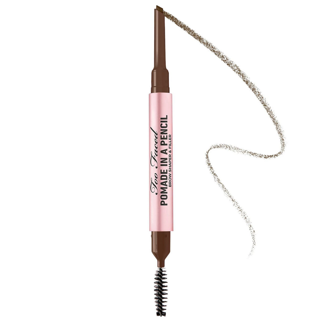 Too Faced Pomade in a Pencil Brow Shaper & Filler
