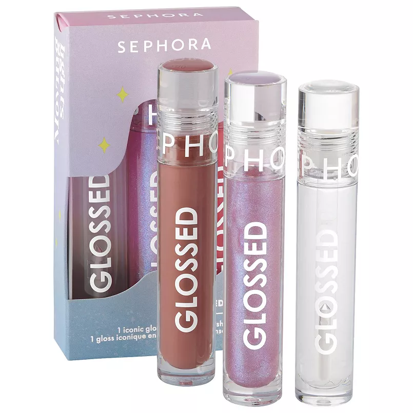 Sephora Collection Glossed 3pc Lip Gloss Set 