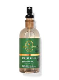 Bath & Body Works Stress Relief Eucalyptus and Spearmint Essential Oil Mist