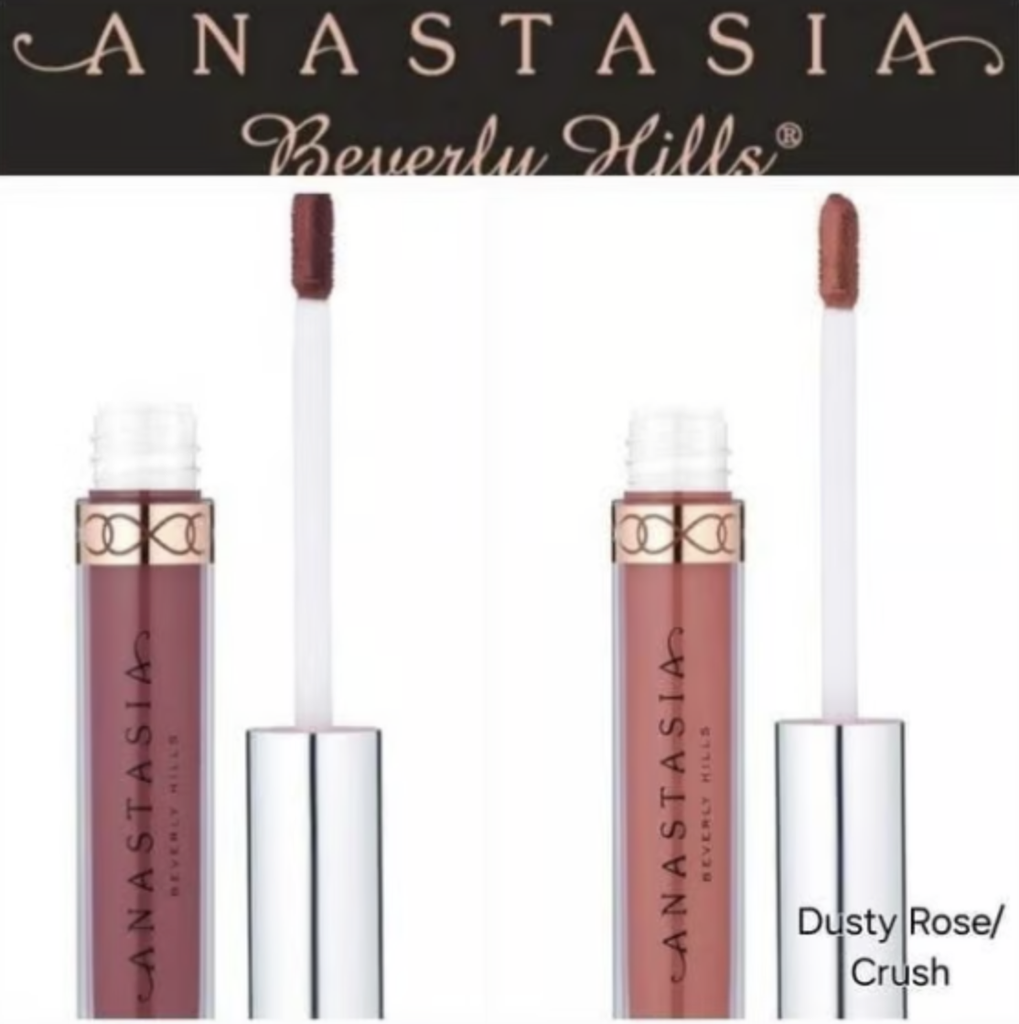 Anastasia Beverly Hills Liquid Lipstick Duo-Crush+Dusty Rose
