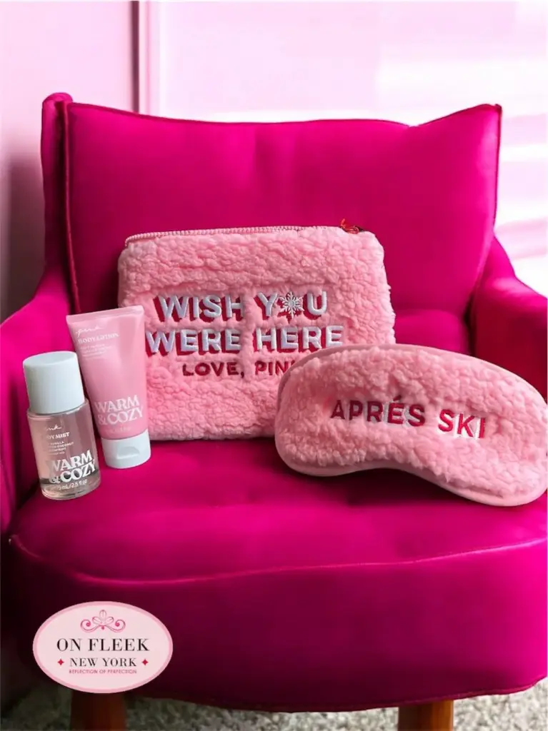 PINK Warm& Cozy  gift set 