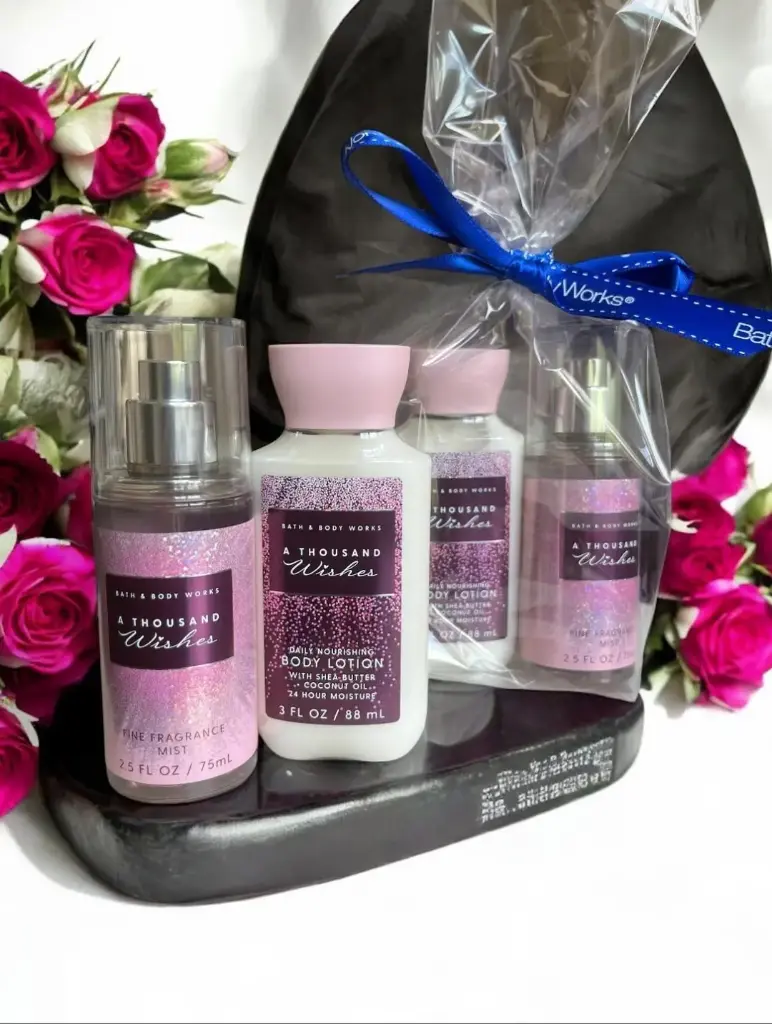 Bath & Body Works A Thousand Wishes  Mini  Duo Set (body lotion, body mist)