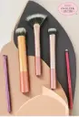 Real Technique artist essentials brush set face- eye - cheek 
