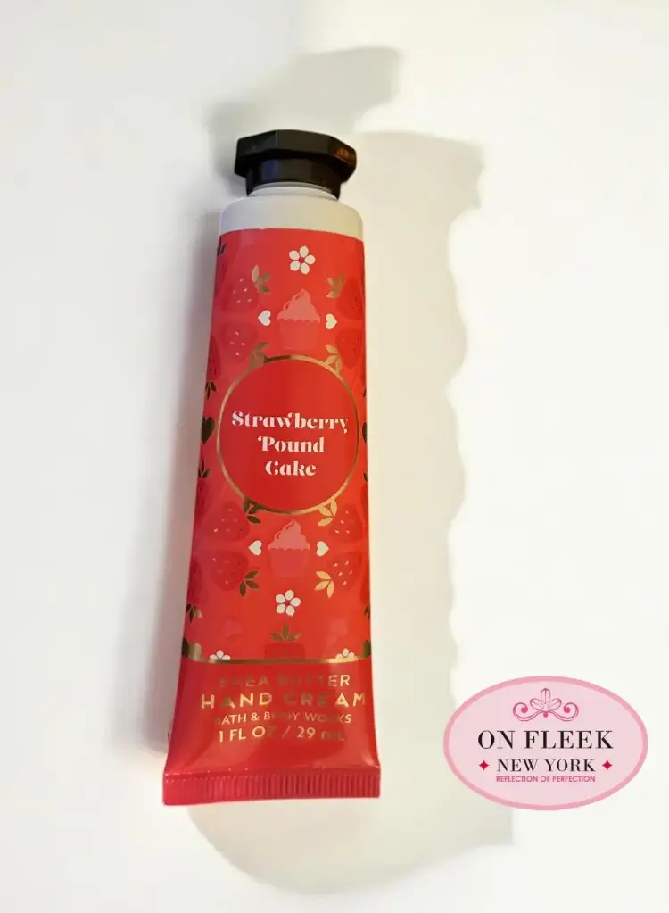 Bath & Body Works Strawberry Pound Cake Hand Cream 