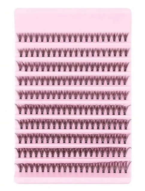 Shein 200 pcs cluster lashes 8 mm-16mm