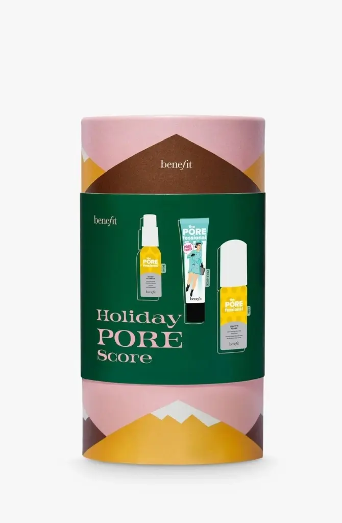 Benefit Holiday Pore Score (tight n tone serum  mini, cleanser mini, primer full size)