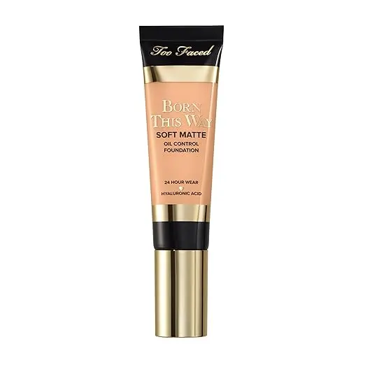 Too Faced Born This Way Soft Matte Oil Control Foundation +Hyaluronic Acid   Porcelain 