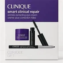 CLINIQUE GIFT SET (Quick Liner, wrinkle correcting eye cream , high impact mascara)