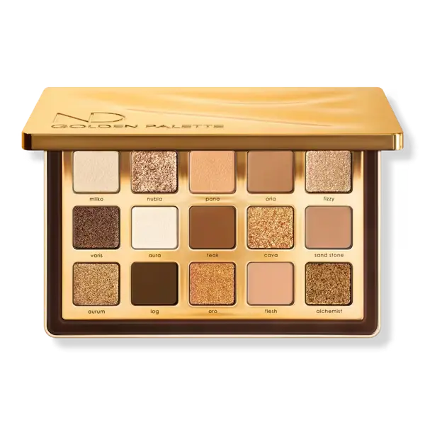 Natasha Danona Golden eyeshadow palette 