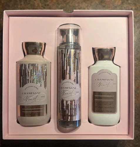 Bath & Body Works Grand Resort  holiday gift set Champagne Toast 