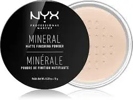 NYX Mineral Matte Finishing Powder Light- Medium Loose Powder 