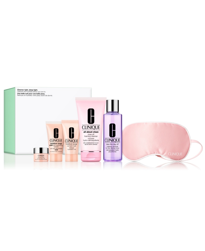Clinique Clinique Cleanse Right, Sleep Tight Set