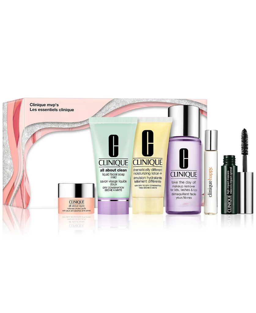 Clinique 6-Pc. Clinique MVPs Skincare & Makeup Mini Set