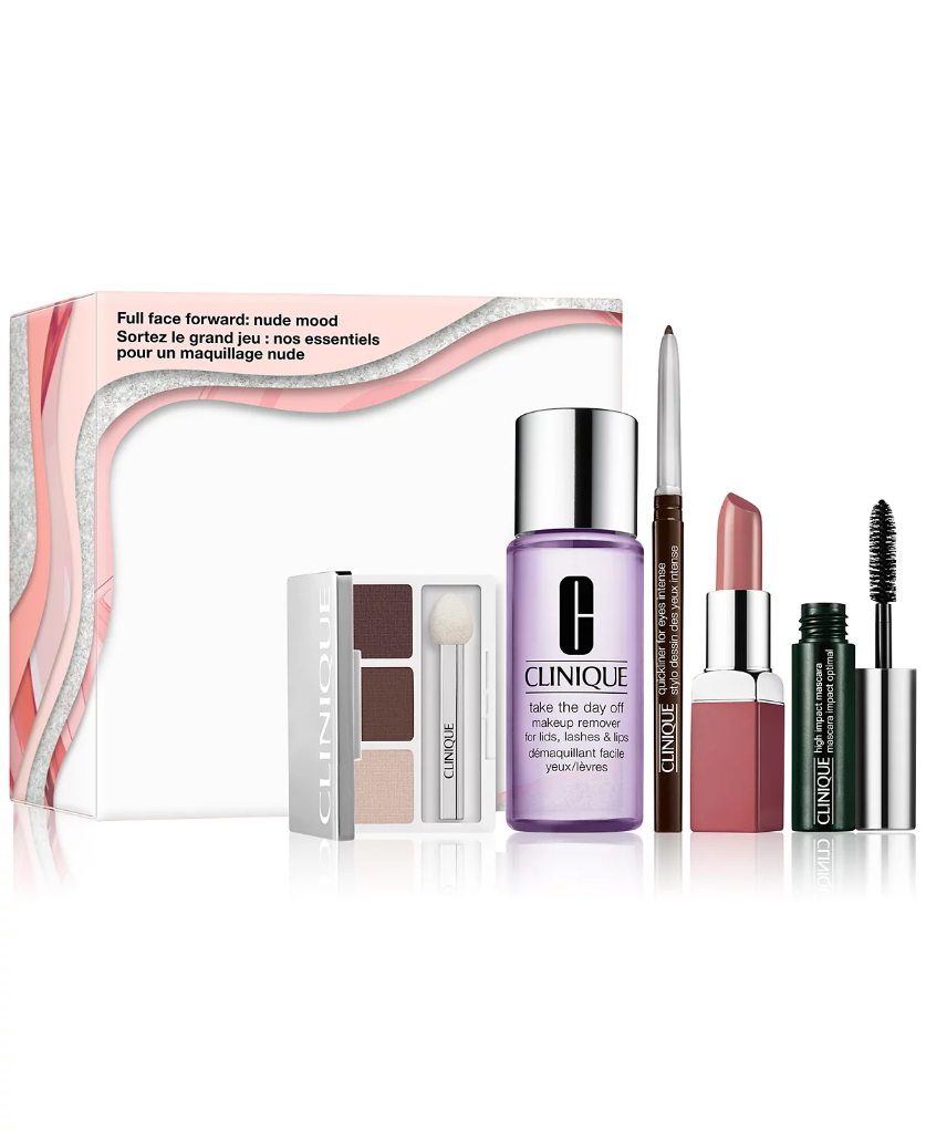 Clinique Full Face Forward: Nude Mood Makeup Set