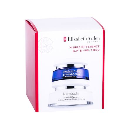 Elizabeth Arden Visible Difference Day & Night Duo Refining Moisture Cream Complex 100ml + Good Night's Sleep Restoring Cream 