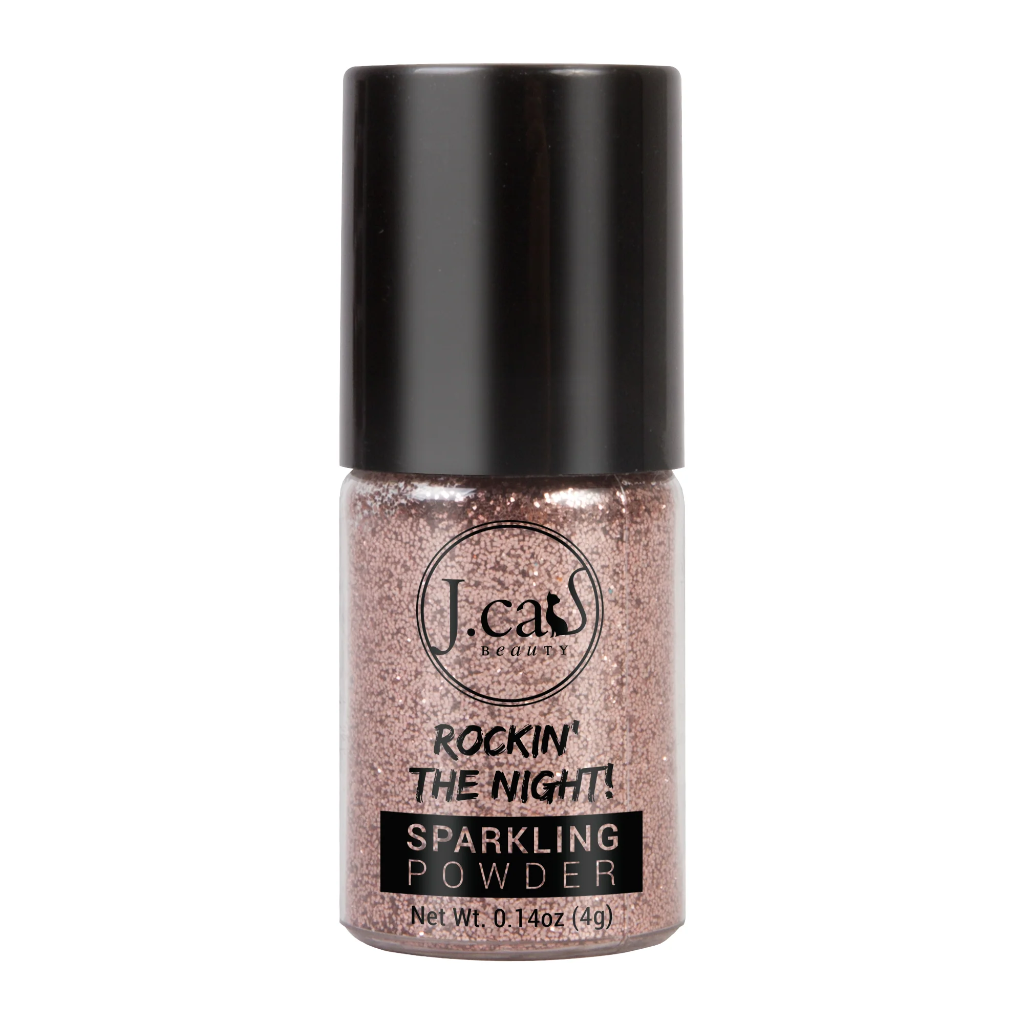 J.Cat Beauty Rockin' the Night Sparkling Powder - Champagne Kiss