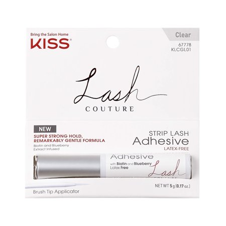 KISS Lash Couture Strip Lash Adhesive False Eyelash Glue - Clear