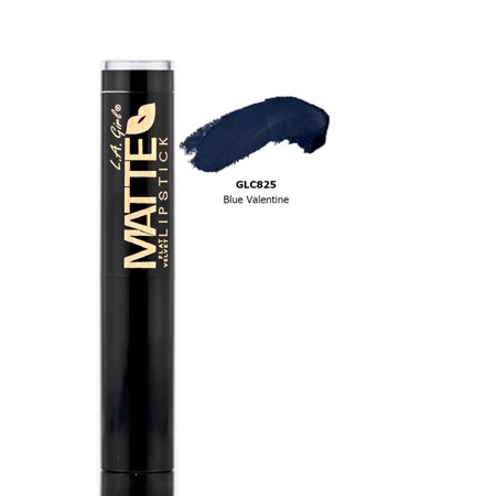 LA Girl Matte Flat Velvet Lipstick Stick Blue Valentine