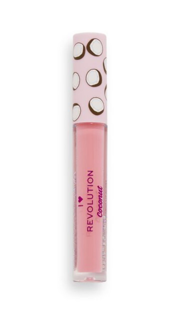 Makeup Revolution Love Revolution  Coconut Lip Gloss 
