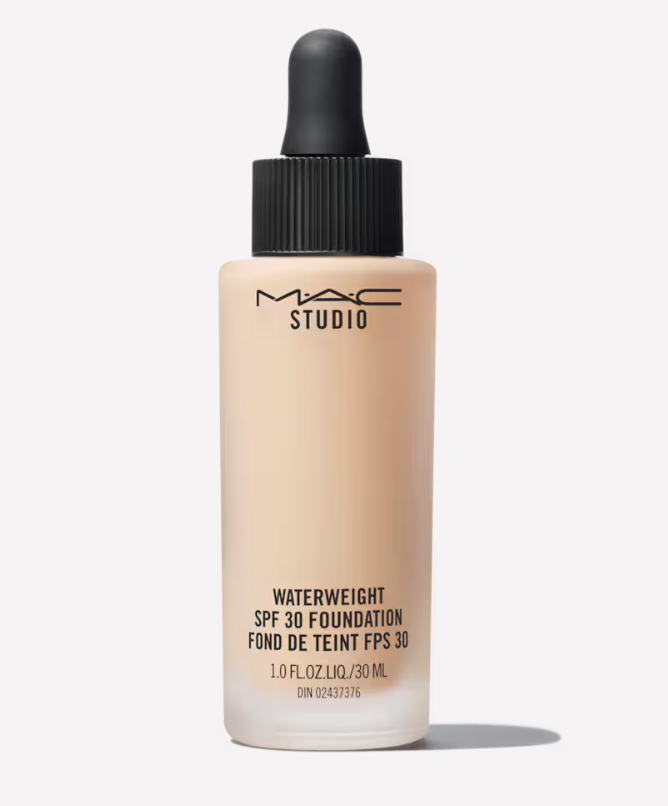 MAC Water Weight Spf 30 Mac Studio Foundation NC35