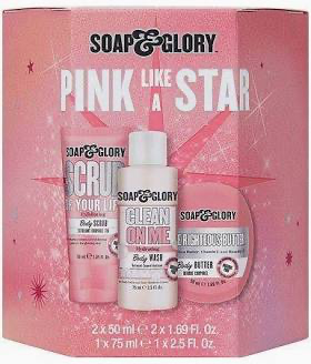 [5000167393903] Soap & Glory pink like a star set