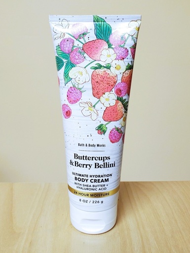 [0667659322442] Bath & Body Works Buttercups & Berry Bellini Ultimate Hydration Body Cream