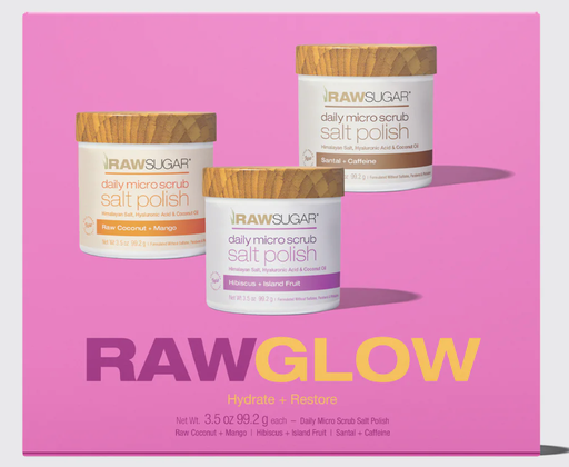 [840315301474] Raw Glow | 3 Piece Set