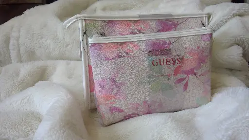 Guess Flower Cosmetics Bag