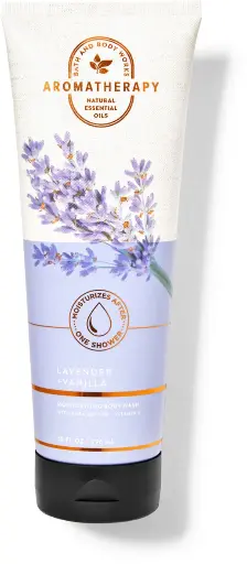 [0667558179550] Bath & Body Works Set-  AROMATHERAPY Lavender and Vanilla Body Wash