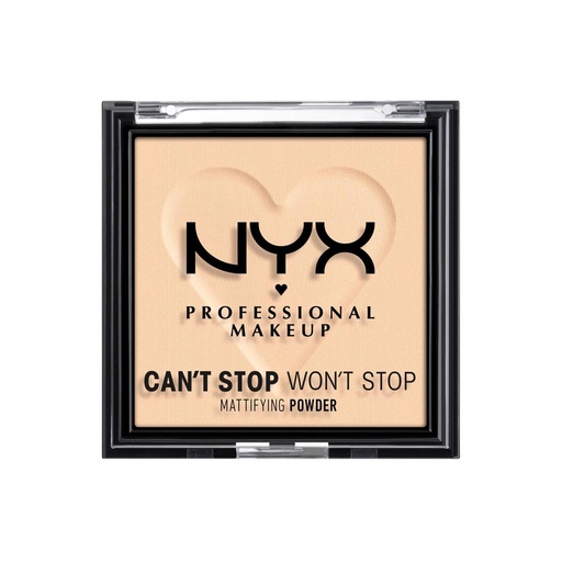 [800897004217] NYX Can't Stop Won't Stop Mattifying Powder Light