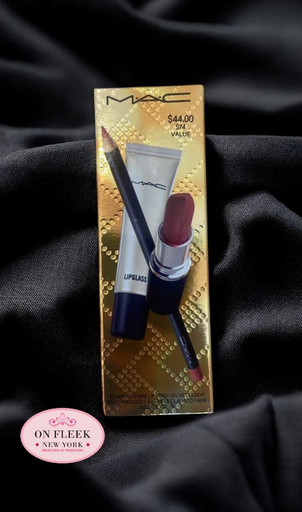 MAC Claim to Fame Lip Trio Gift Set  velvet teddy 