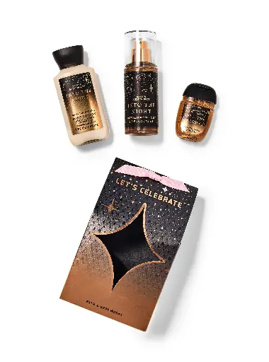 Bath & Body Works into the night mini  You shine Like  the sky Set