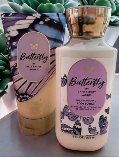 [BBW-Butterfly] Bath & Body Works Butterfly Set