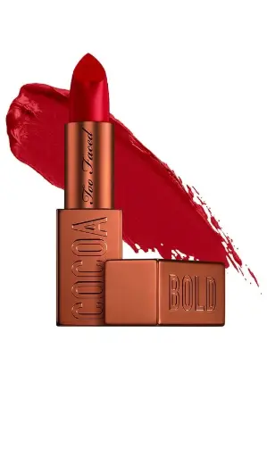 Too Faced  Cocoa Bold  EMPOWER Cream Lipstick -Chocolate lava