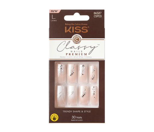 [731509865851] KISS Premium Classy Nails Trendy Shape & Style
