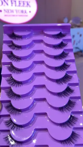 Shein 10 pairs of half eyelashes Natural Cat eye lashes