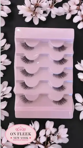 Shein 5 Pairs of Half Eyelashes 